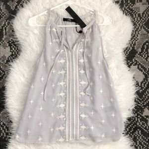 BKE Embroidered tank